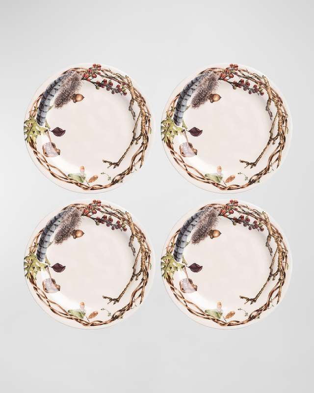 Forest Walk Party Plates, Set of 4